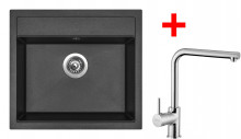 Sinks SOLO 560 Metalblack+ELKA  